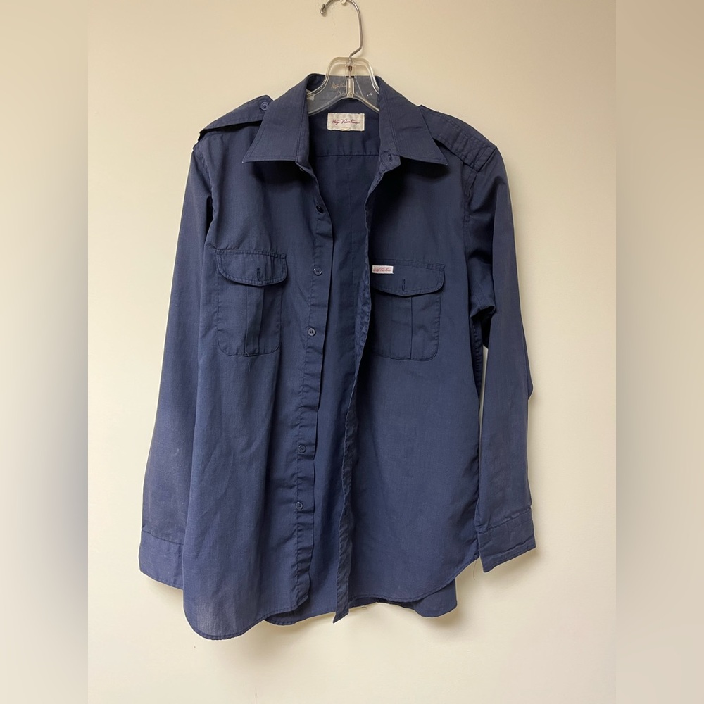 💚3 for $15 vintage Hugo valentino button down